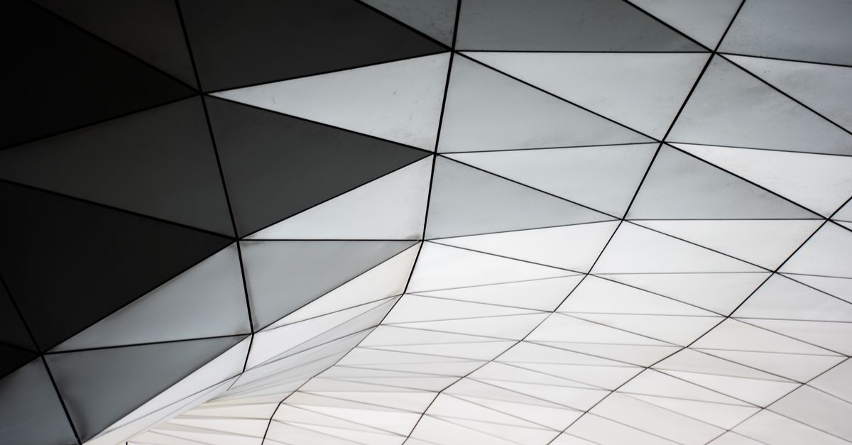 Shape Design Ceiling Geometrical Design of a Ceiling · Free Stock Photo