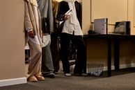 Women in Hijab in Office