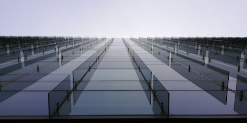 Curtain Wall at Daytime