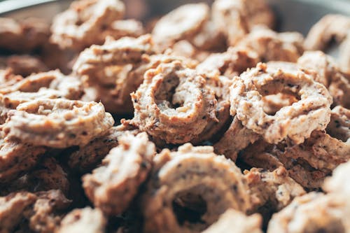 A Close-Up Shot of Delicious Cookies