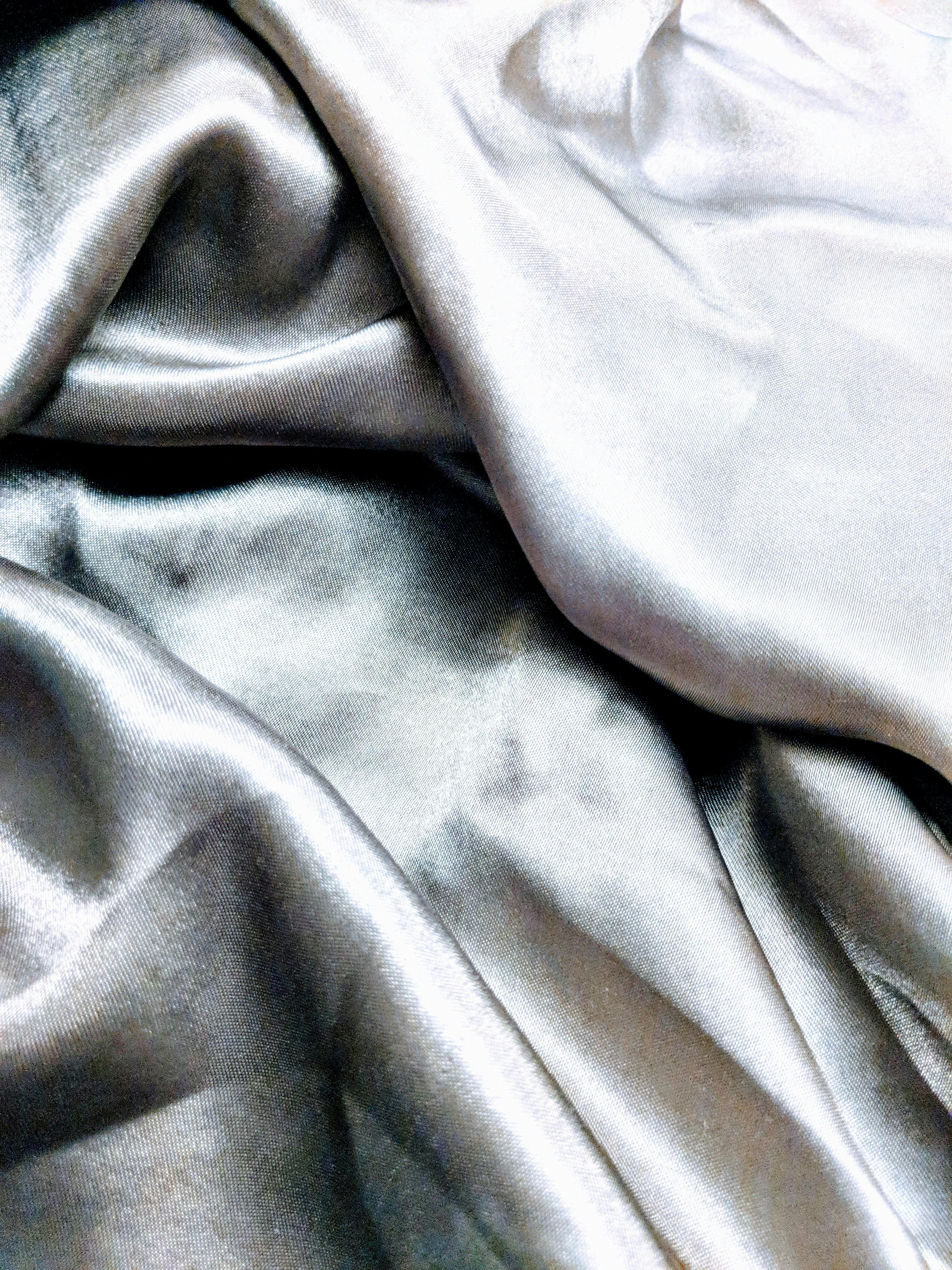 Free stock photo of grascale, satin sheets