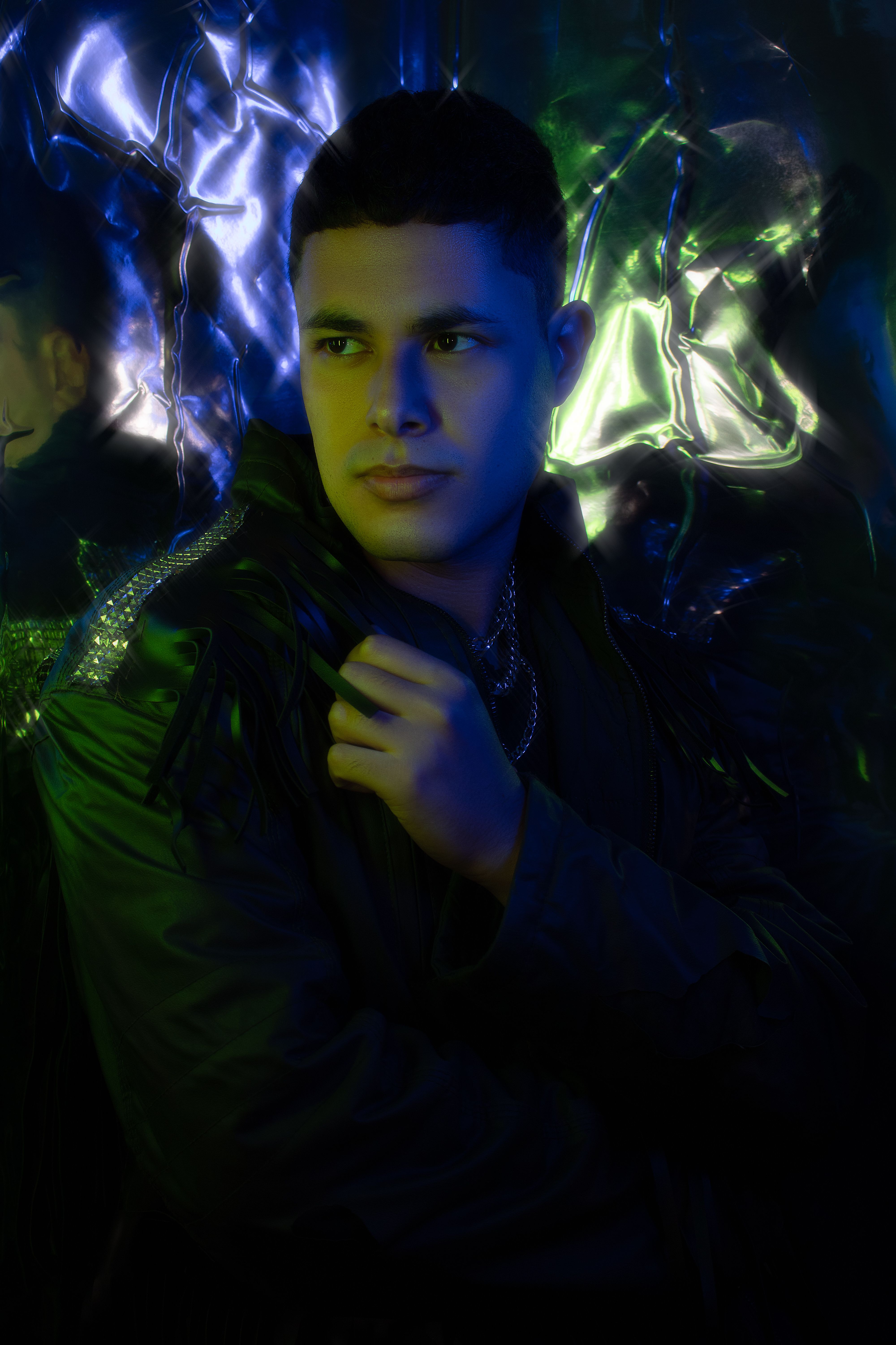 A Shot of Male During Creative Photoshoot · Free Stock Photo