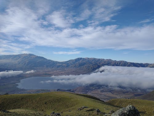 Aerial View of Mountains