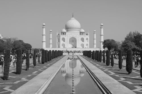 Free stock photo of india, taj mahal, wonder of the world