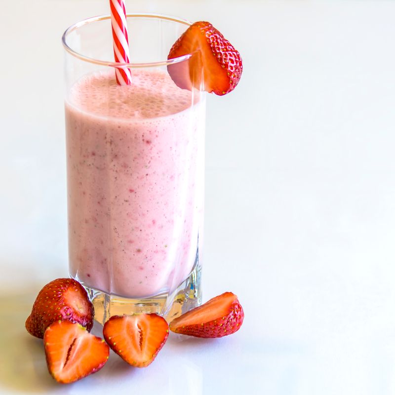 Beet Strawberry Smoothie Shake