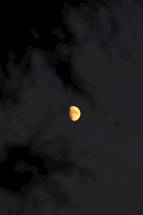 Immagine gratuita di astronomia, carta da parati hd, carta da parati luna