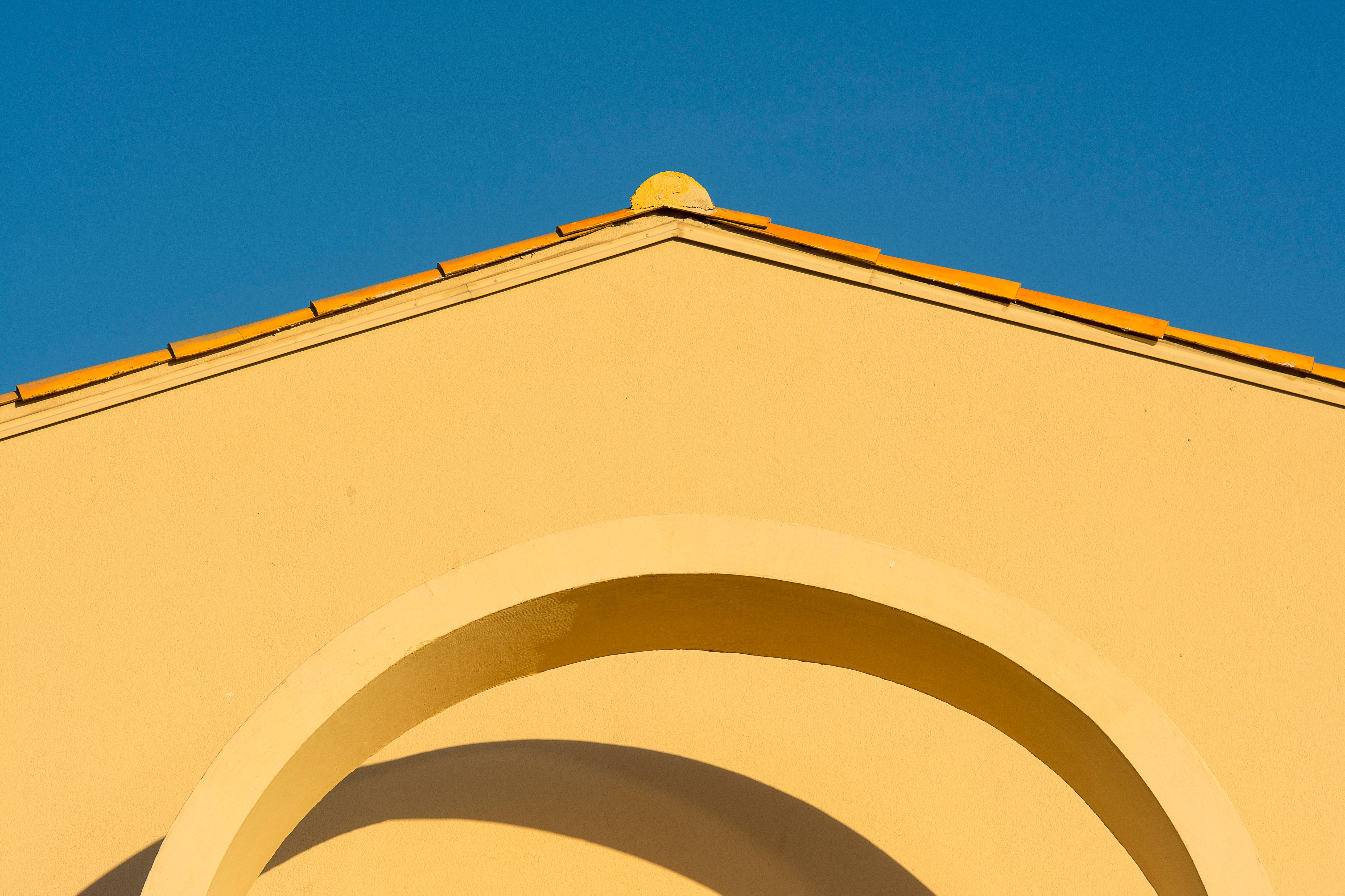 Photo of a Yellow Building · Free Stock Photo