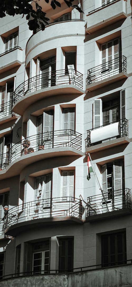 Fotos de stock gratuitas de arquitectura, balcones, edificio