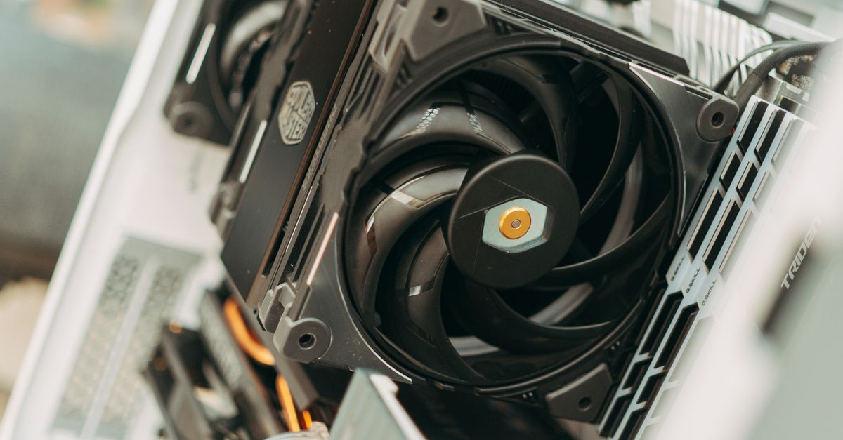 Close-up of Computer Detail · Free Stock Photo