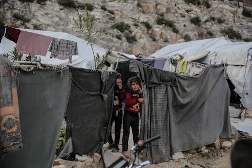 Children in Refugee Camp