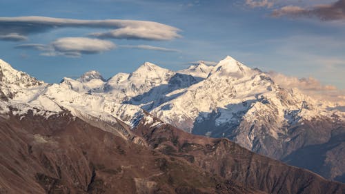 Snow Covered Mountains