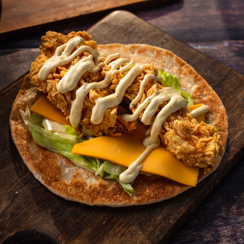 Chicken Cutlet Wrap from PIZZA & STEAK MASTER in Philadelphia