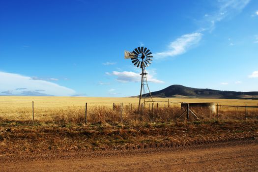 Brown and Black Wooden Wind Mill