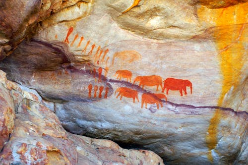 Free stock photo of cave painting, rock art, rock painting