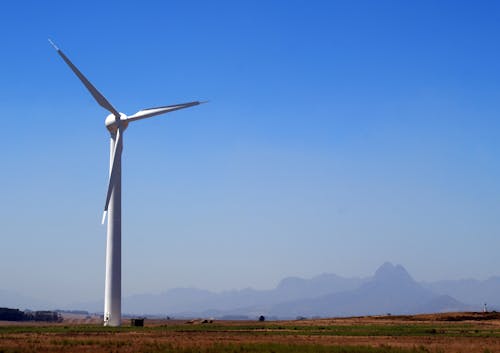 Free stock photo of mountains, wind turbine