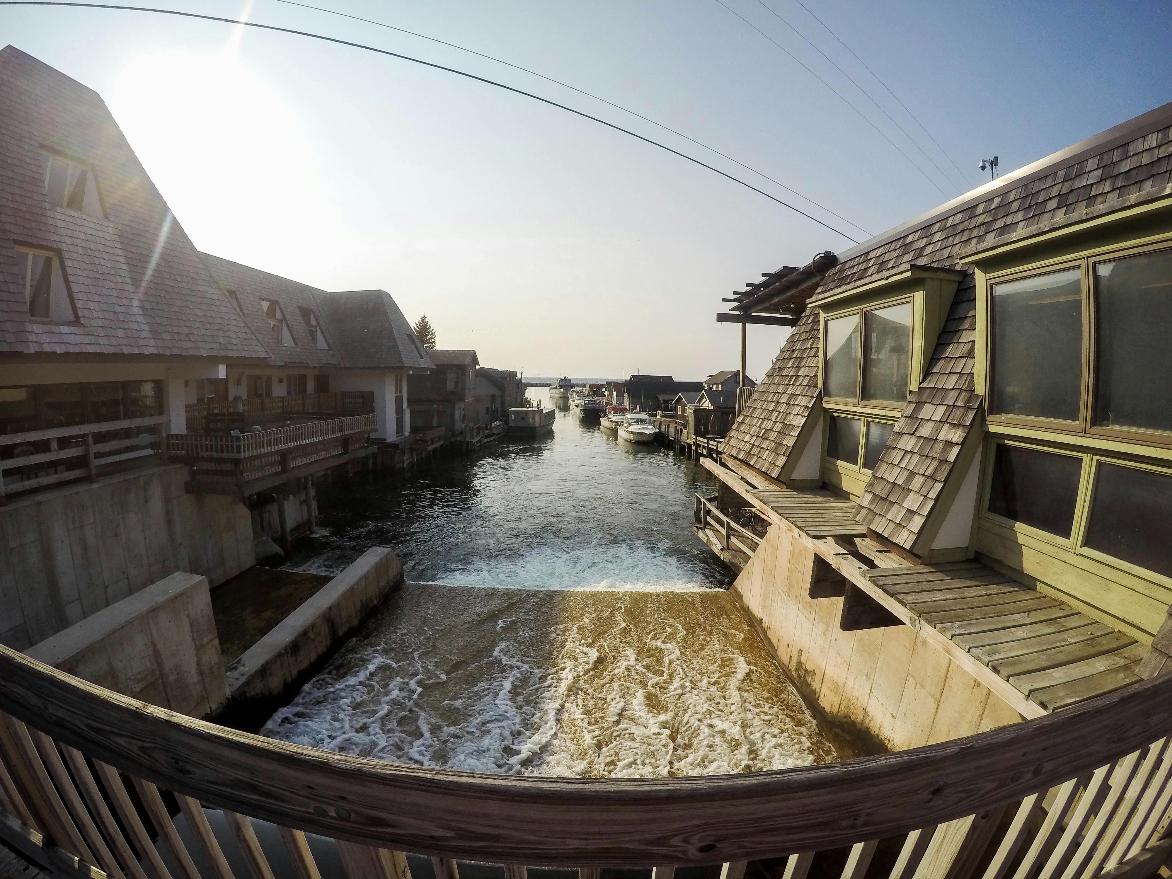 Free stock photo of fishing town, leland, michigan