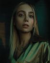 Blond Woman With Necklace