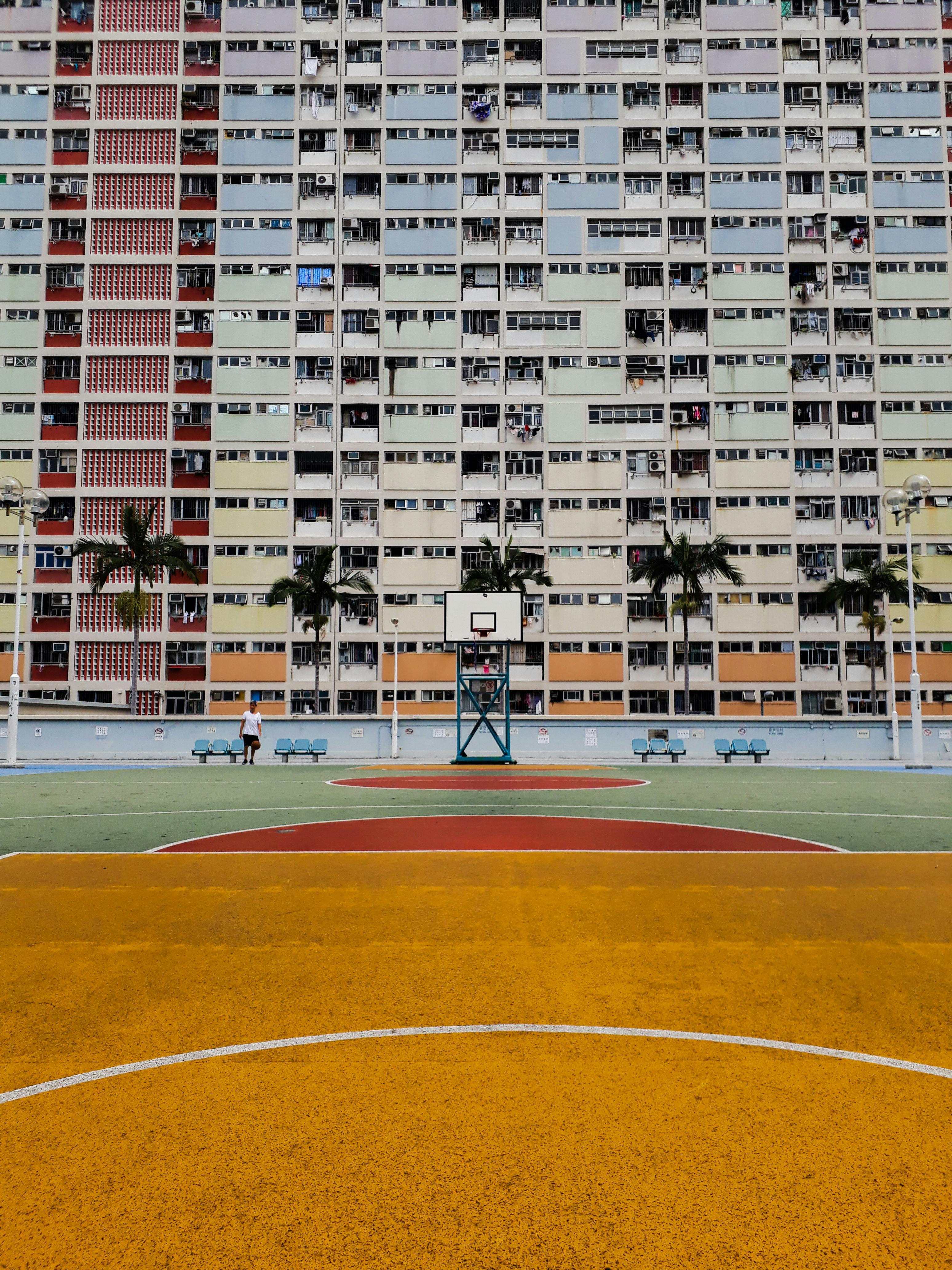 Tropical sports in a vibrant environment