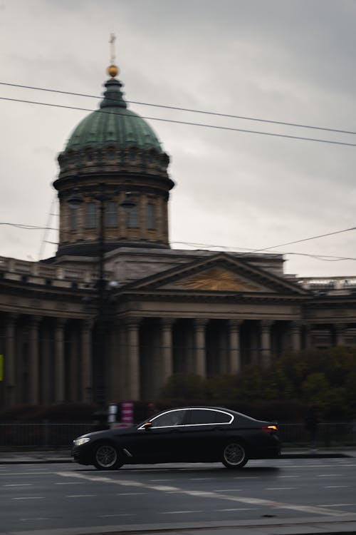 Black Car Near Kazan Cathedral 