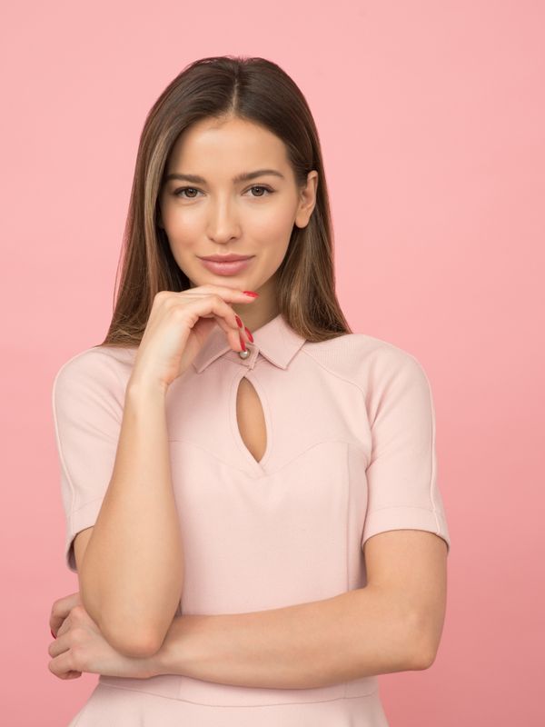 Knit Halter Crop Top