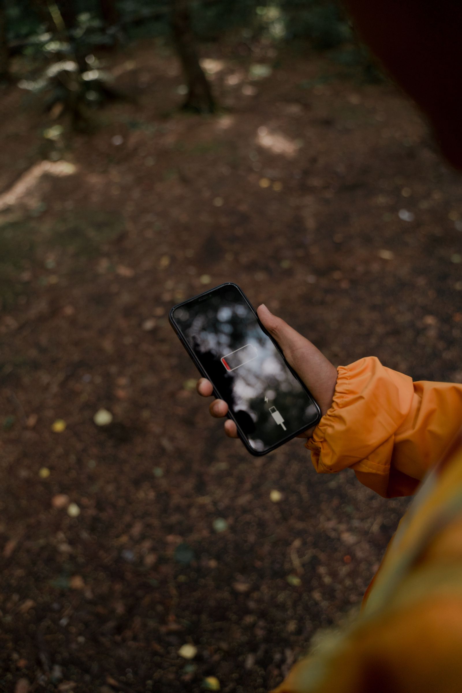 Smartphone utilizzato durante la giornata