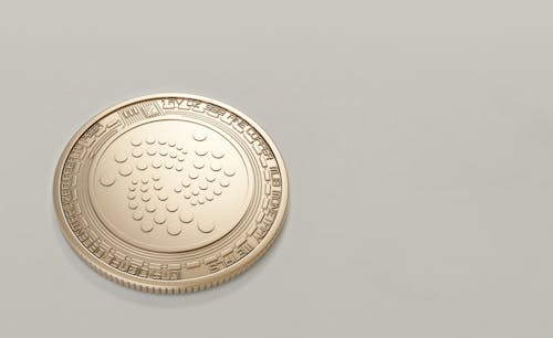 Free Round Gold-colored Coin Stock Photo