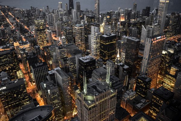 Scenic view of Chicago, United States of America