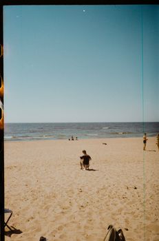 Enjoy a tranquil day at the beach in Saint Petersburg with clear skies and serene waves.