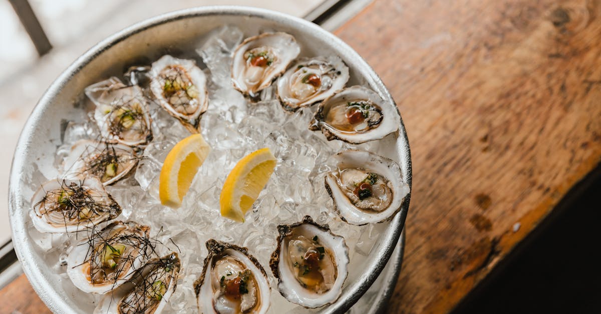 Les coquillages les plus populaires à déguster