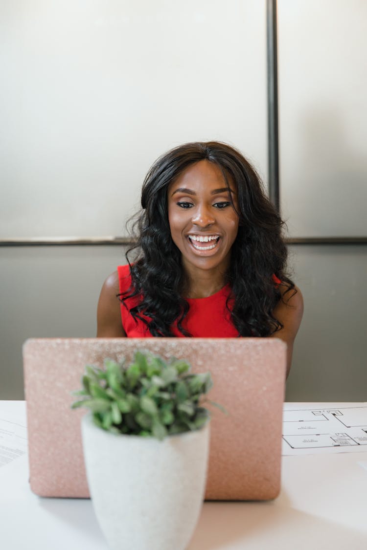 Woman In Office 