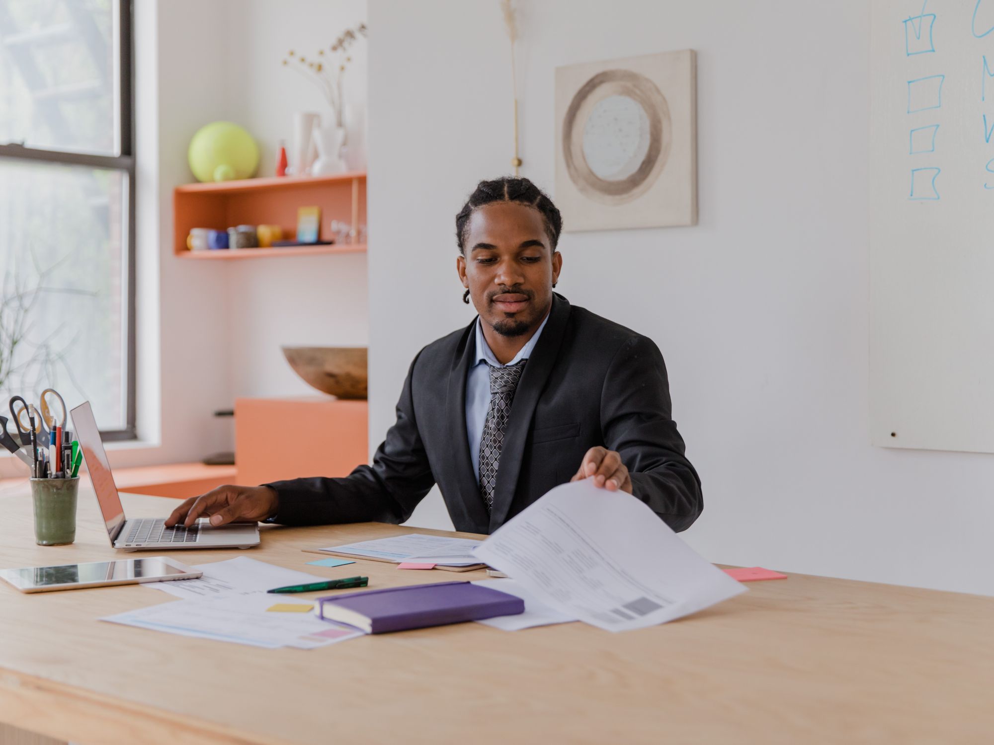 Office Removals in Great Marton, North West — office relocation team moving desks and equipment