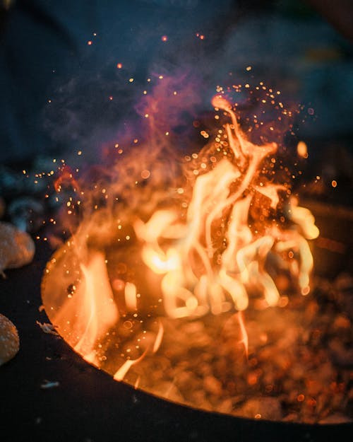 모닥불, 모바일 바탕화면, 불의 무료 스톡 사진