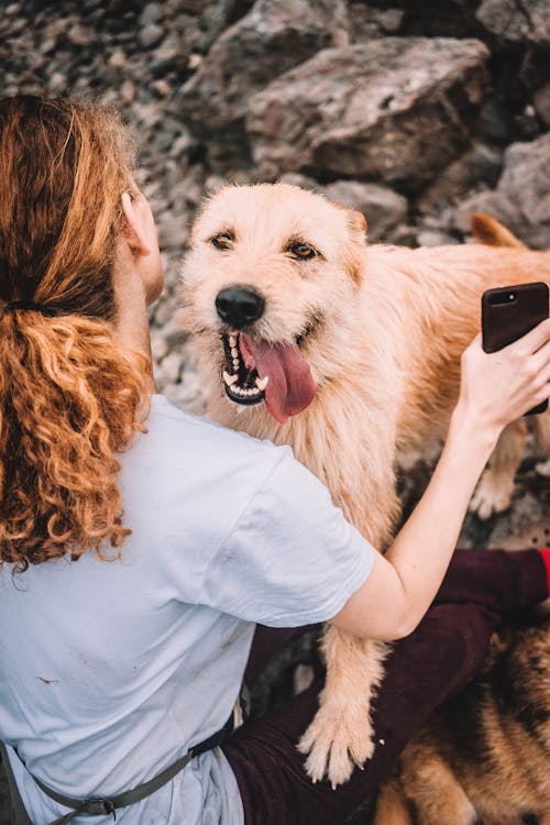 Woman and Dog