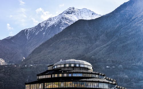 Photos gratuites de alpes, couvert de neige, hôtel senales