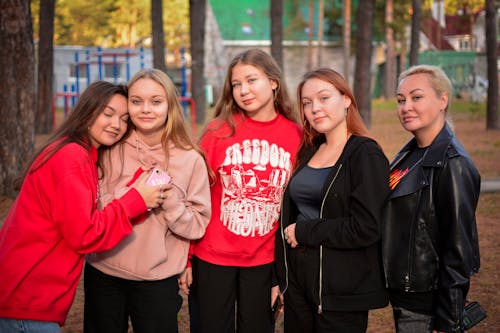 Free stock photo of kids, team