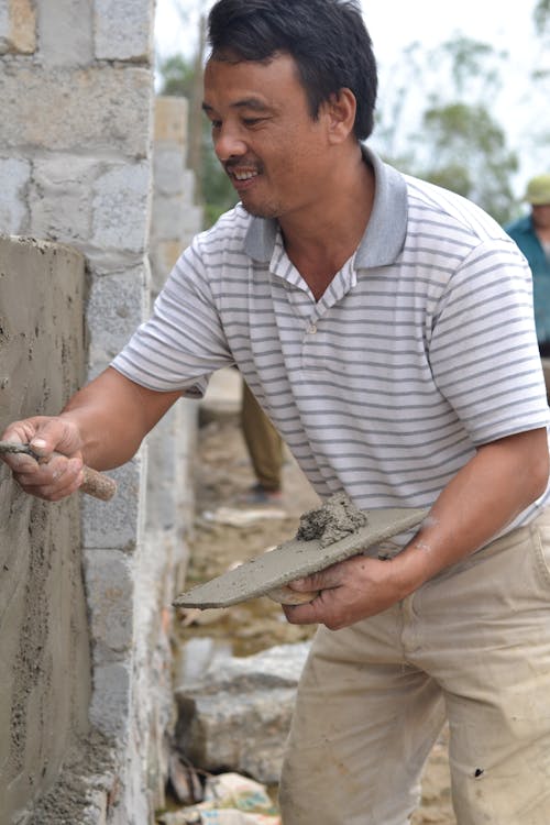 Fotos de stock gratuitas de albañil, habilidad, hombre