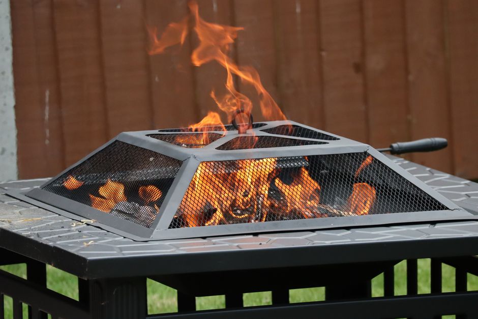 sophisticated fire pit tables