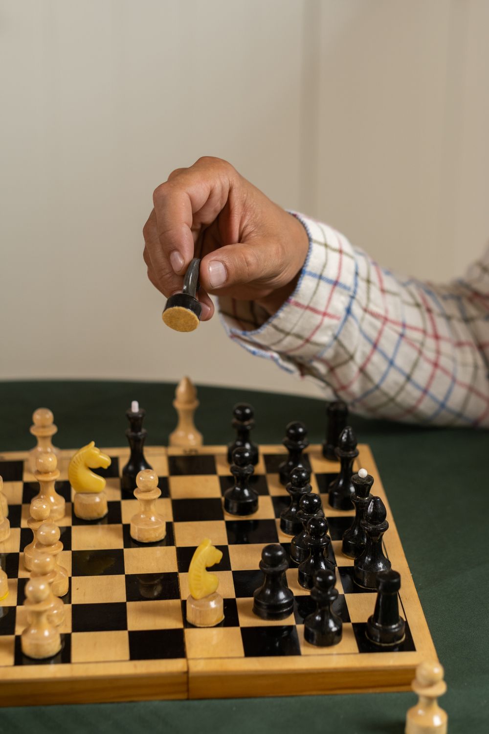 Chess Hand Move Hand Moving Chess Piece Across Board ยท Free Stock Photo
