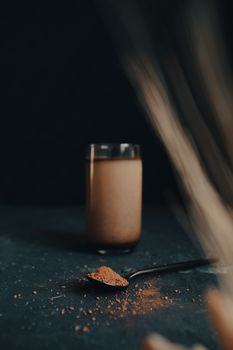 Dark Cocoa Power Plant Powered Shake