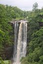 Drone Shot of Chimer Waterfall in India