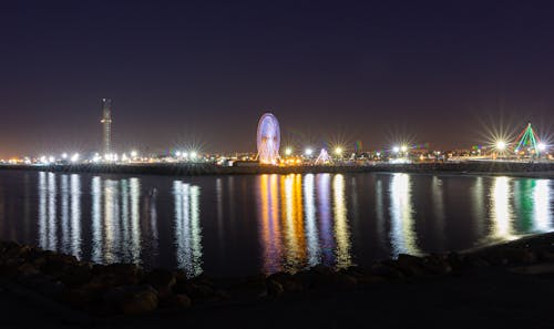 Kostenloses Stock Foto zu algerien, große moschee, nuit