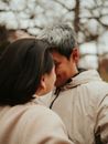 Lesbian Couple Embracing