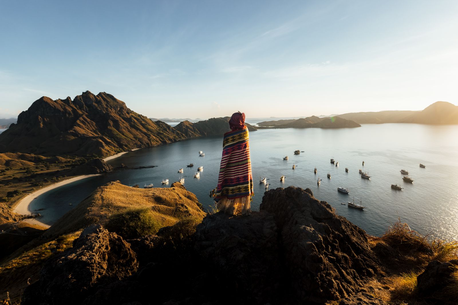 Sunrise over Padar