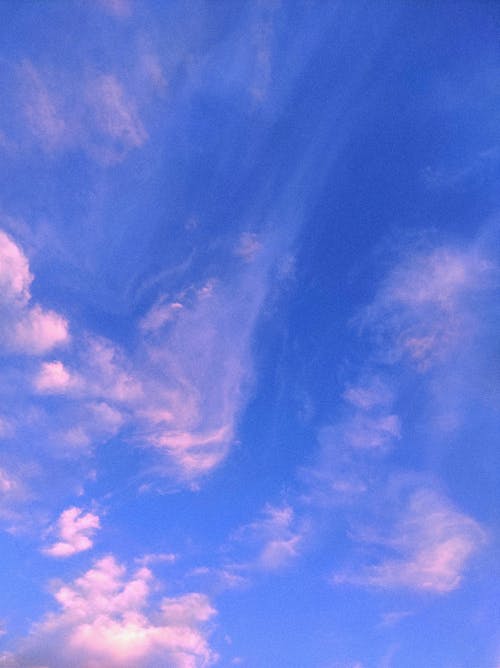 Fotobanka s bezplatnými fotkami na tému atmosféra, modrá, mraky