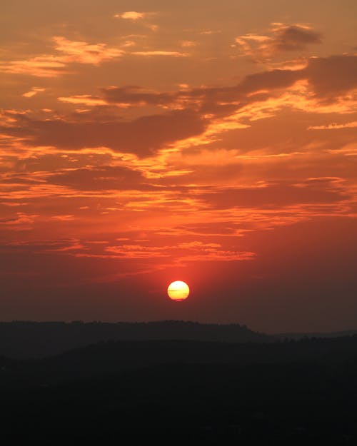 Kostenloses Stock Foto zu berge, dämmerung, goldene stunde