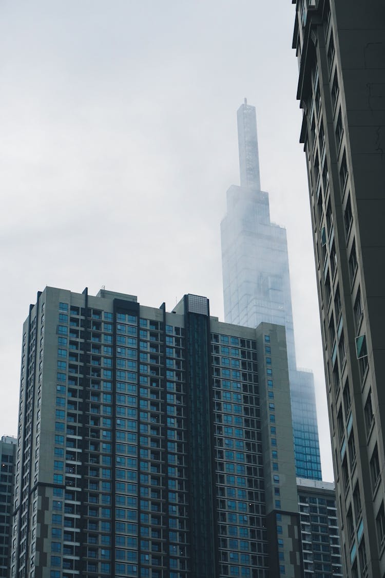 Fog Covering Landmark 81 