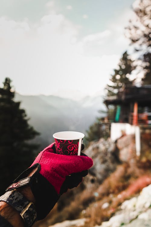 A Person Holding a Drink