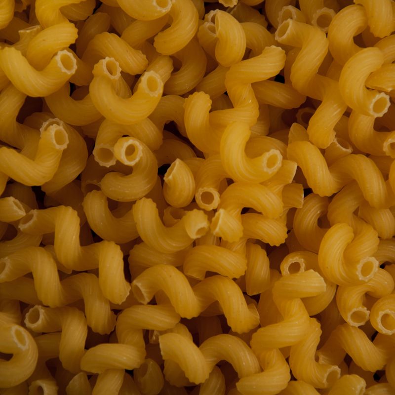 Baked Cavatappi with Ground Beef and Tomato
