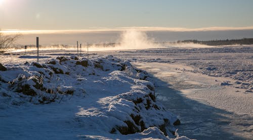 Free stock photo of alaska, arctic, frozen river