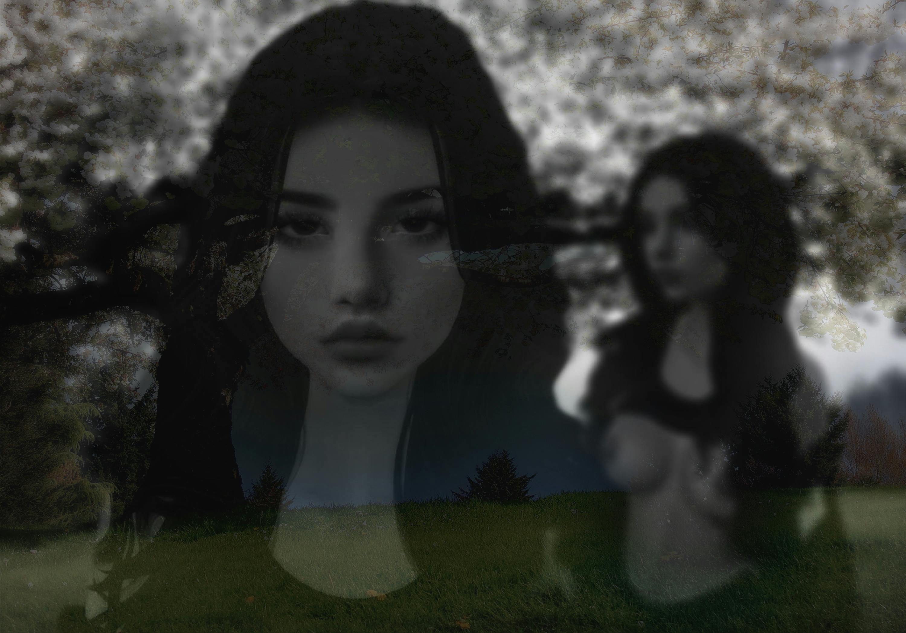 Tender morning after, lovers entwined in soft light, peaceful loving closeness